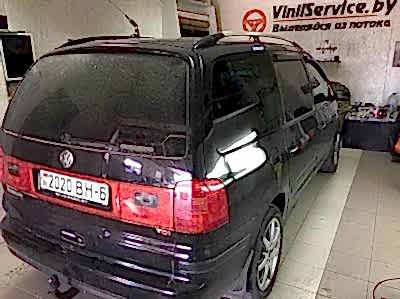 Съемная 5% и 25% тонировка  WV Sharan