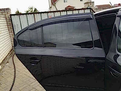 Съемная 5% тонировка задних окон  SKODA Octavia