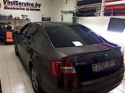 Съемная тонировка 25% пр-во США  SKODA Octavia